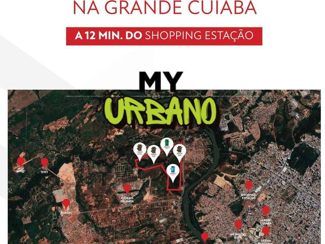 #22Bia - Terreno em condomínio para Venda em Várzea Grande - MT - 2