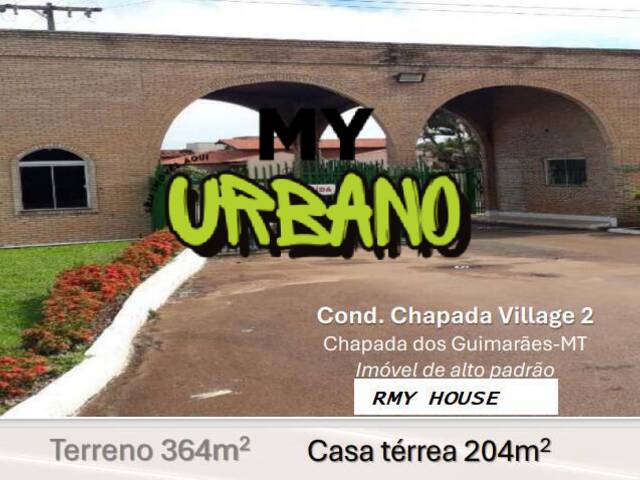 #OBERG0204V - Casa para Venda em Chapada dos Guimarães - MT - 2