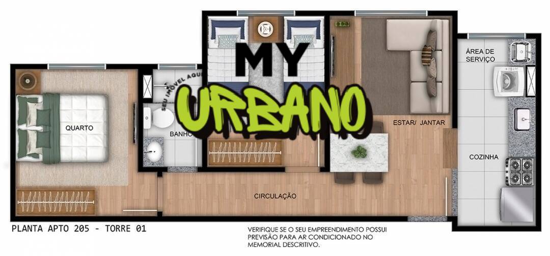 Apartamento à venda com 2 quartos, 42m² - Foto 21