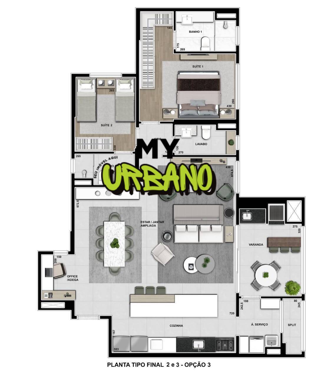 Apartamento à venda com 3 quartos, 132m² - Foto 22