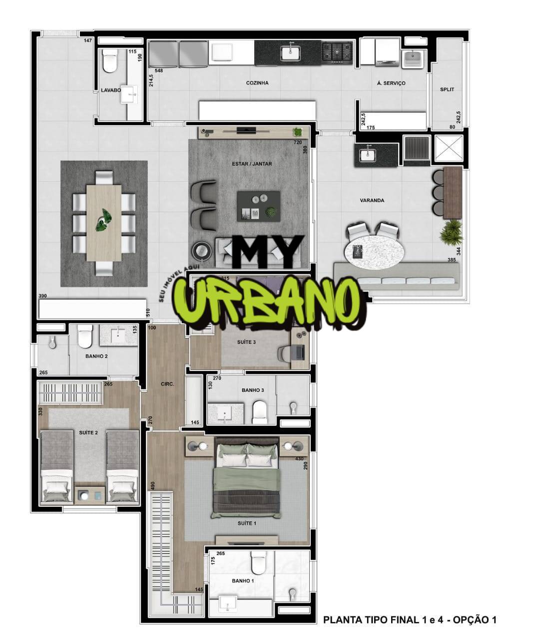 Apartamento à venda com 3 quartos, 132m² - Foto 33