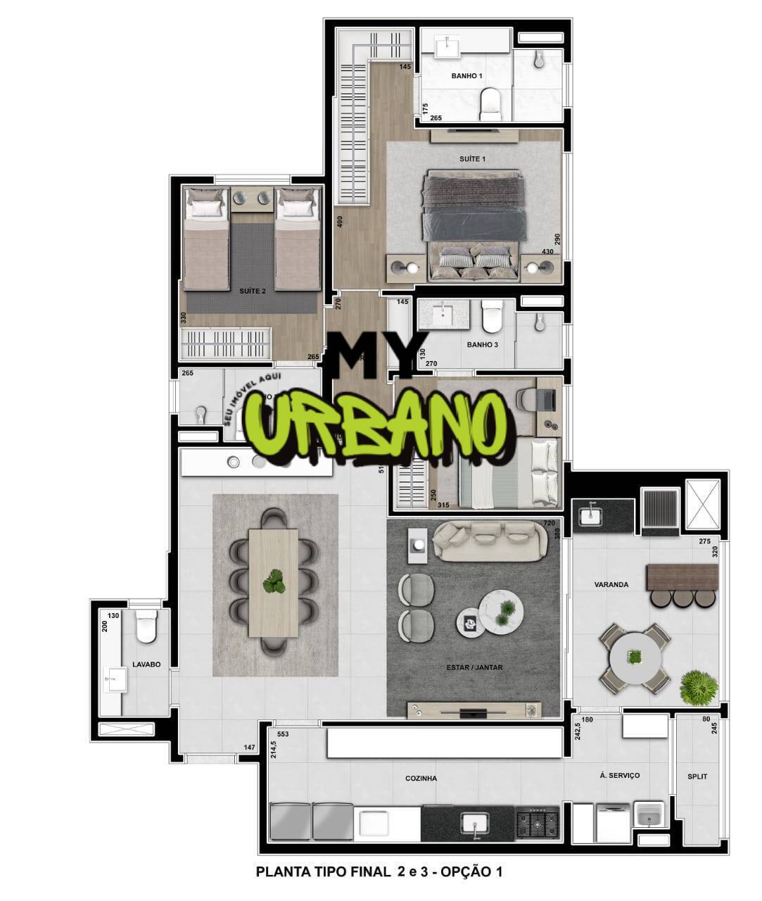 Apartamento à venda com 3 quartos, 132m² - Foto 44