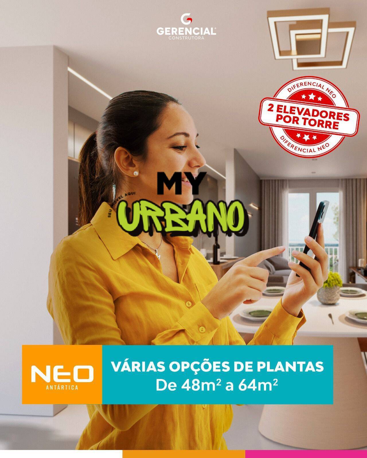 Apartamento à venda com 2 quartos, 52m² - Foto 4